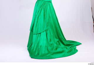  Photos Woman in Ceremonial 20th century Dress 20th century green dress long skirt upper body 0008.jpg